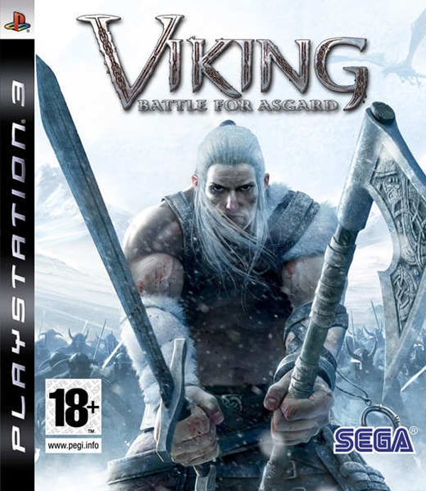 Viking: Battle For Asgard Video Game Back Title by WonderClub