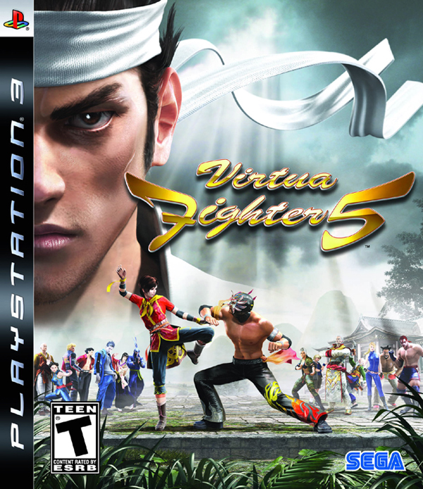 Virtua Fighter 5 Video Game Back Title by WonderClub