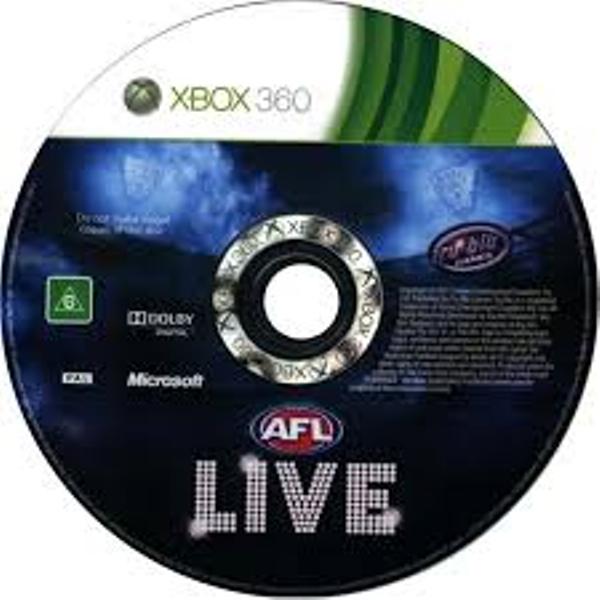 AFL Live Video Game Back Title by WonderClub