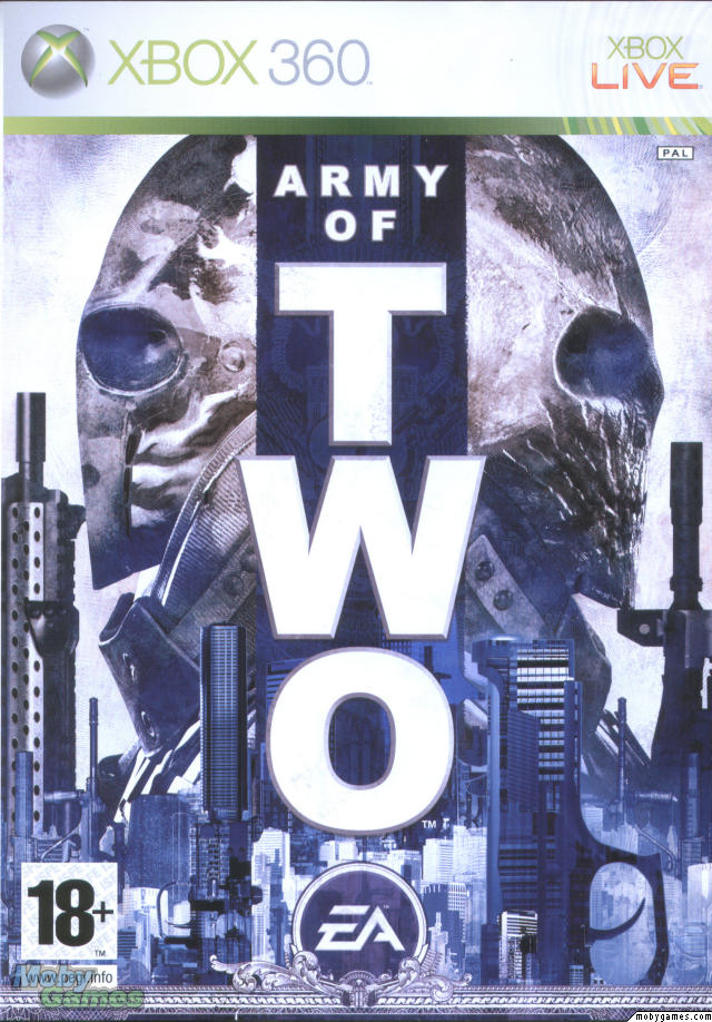 Army Of Two Video Game Back Title by WonderClub