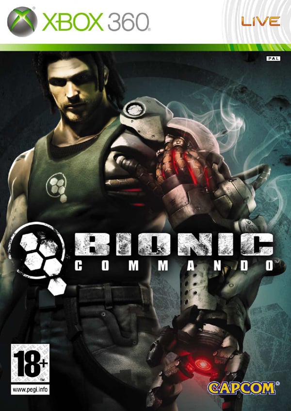 Bionic Commando Video Game Back Title by WonderClub