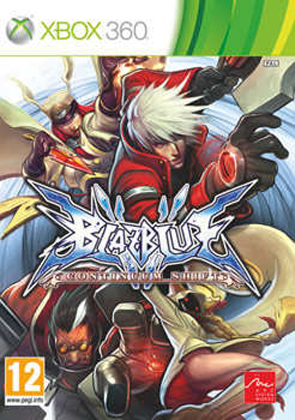 BlazBlue: Calamity Trigger Video Game Back Title by WonderClub