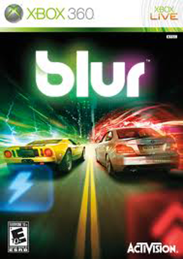 Blur Video Game Back Title by WonderClub