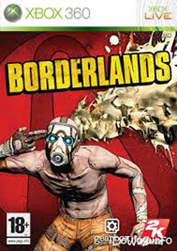 Borderlands  Video Game Back Title by WonderClub