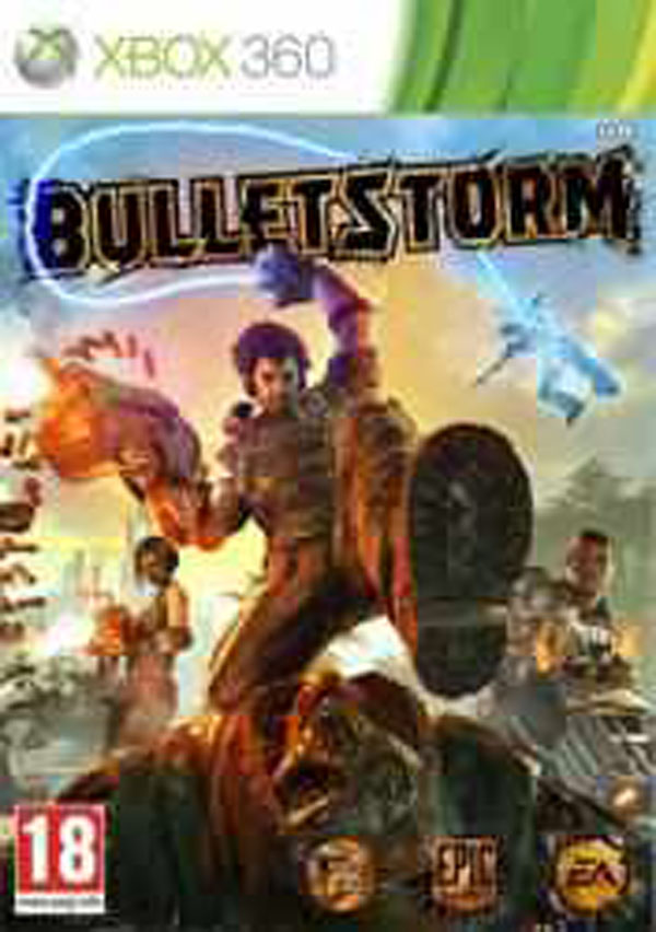 Bulletstorm Video Game Back Title by WonderClub