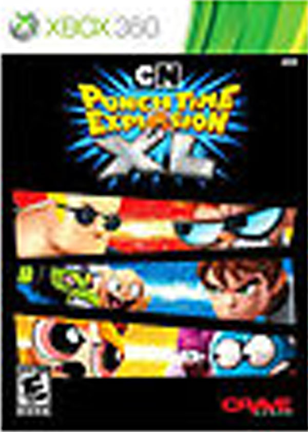 Cartoon Network: Punch Time Explosion Video Game Back Title by WonderClub