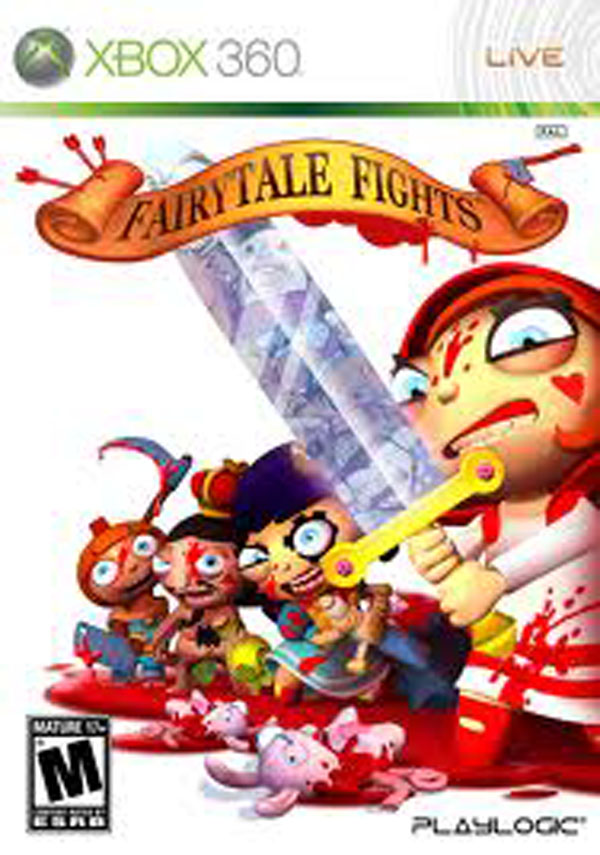 Fairytale Fights Video Game Back Title by WonderClub