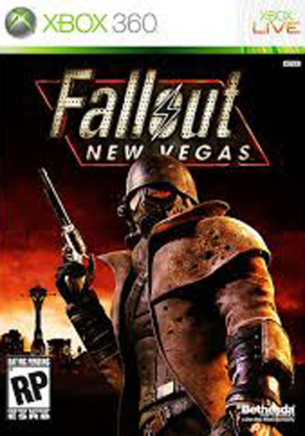 Fallout: New Vegas Video Game Back Title by WonderClub