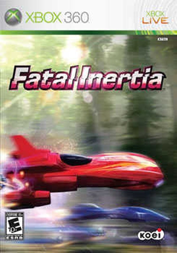 Fatal Inertia Video Game Back Title by WonderClub
