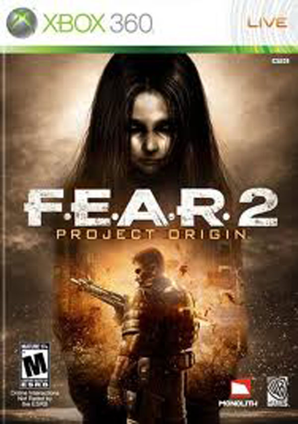 F.E.A.R. 2: Project Origin Video Game Back Title by WonderClub