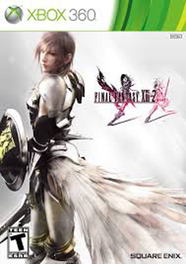 Final Fantasy XIII-2 Video Game Back Title by WonderClub