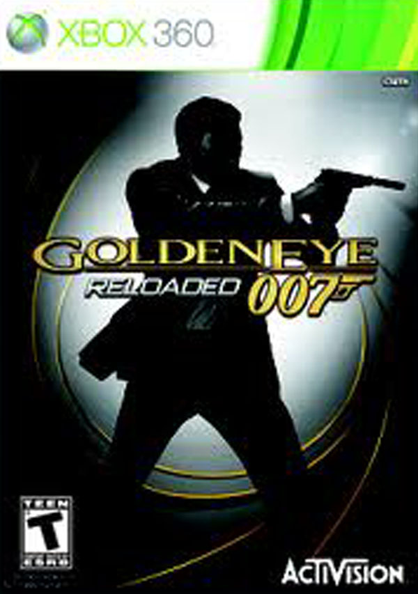 GoldenEye 007 Video Game Back Title by WonderClub