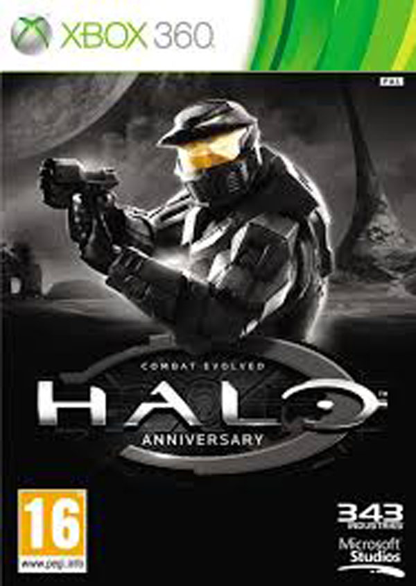 Halo: Combat Evolved Anniversary Video Game Back Title by WonderClub