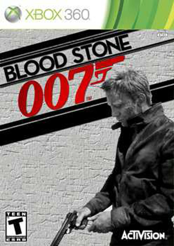 James Bond 007: Blood Stone Video Game Back Title by WonderClub