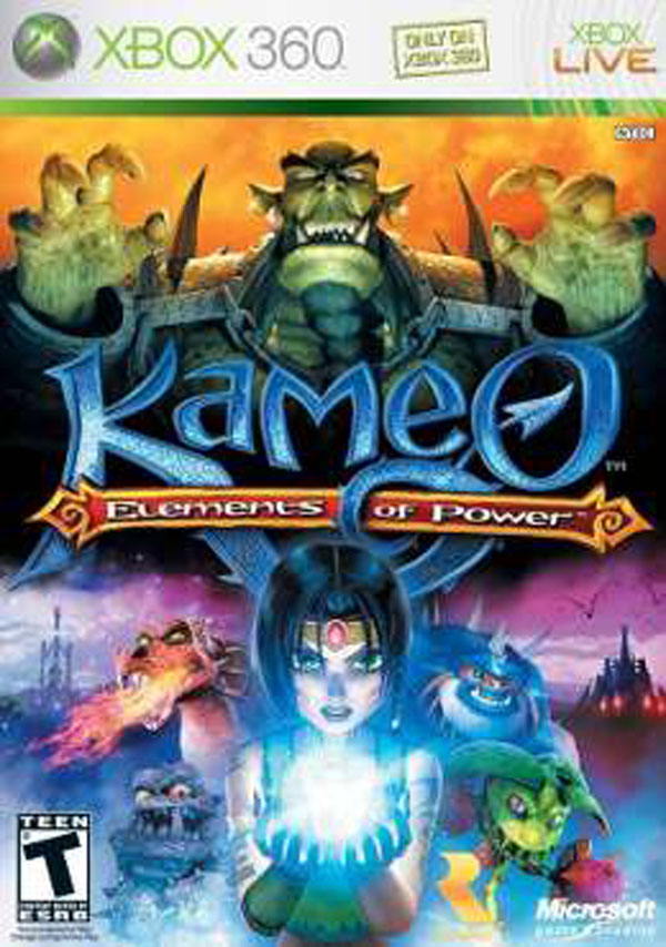 Kameo: Elements Of Power Video Game Back Title by WonderClub