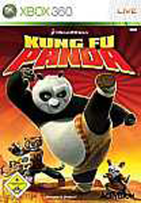 Kung Fu Panda Video Game Back Title by WonderClub