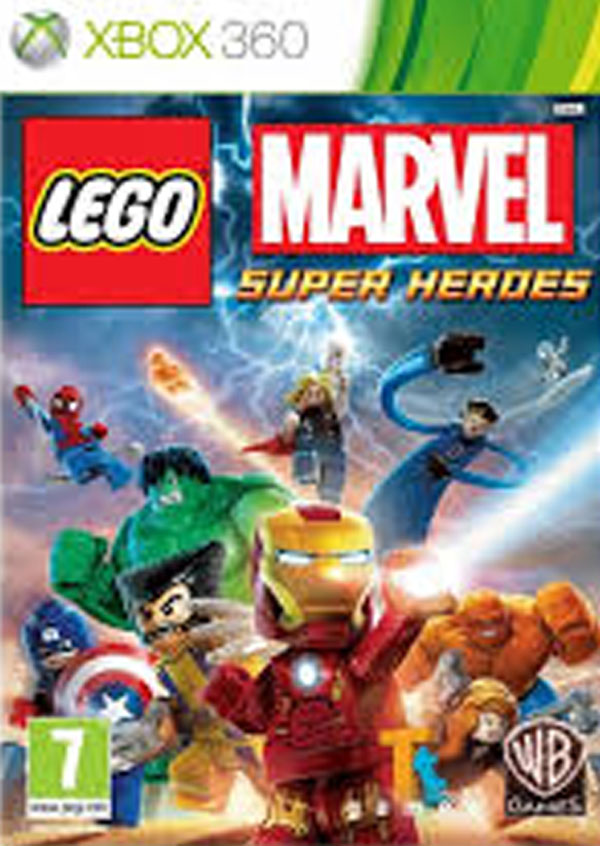 Lego Marvel Super Heroes Video Game Back Title by WonderClub