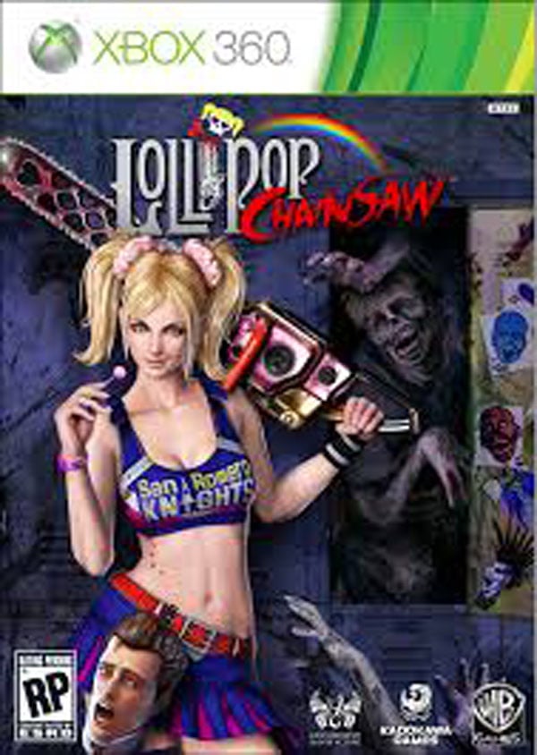 Lollipop Chainsaw Video Game Back Title by WonderClub