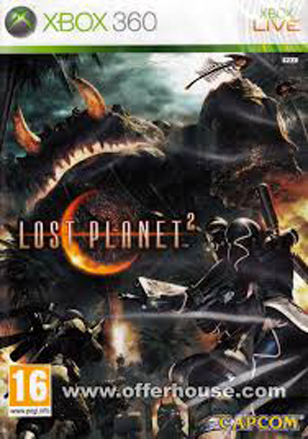 Lost Planet 2 Video Game Back Title by WonderClub