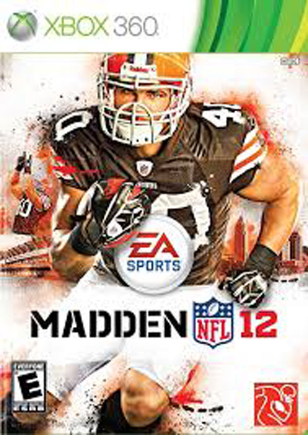 Madden NFL 12 Video Game Back Title by WonderClub