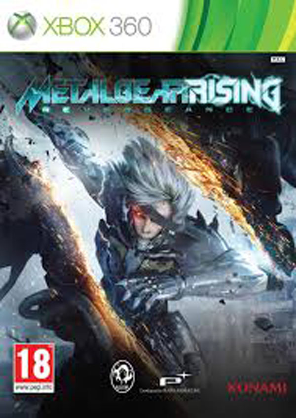 Metal Gear Rising: Revengeance Video Game Back Title by WonderClub
