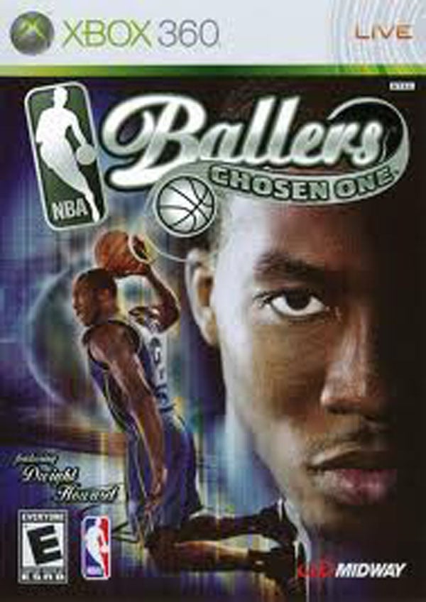 NBA Ballers: Chosen One Video Game Back Title by WonderClub