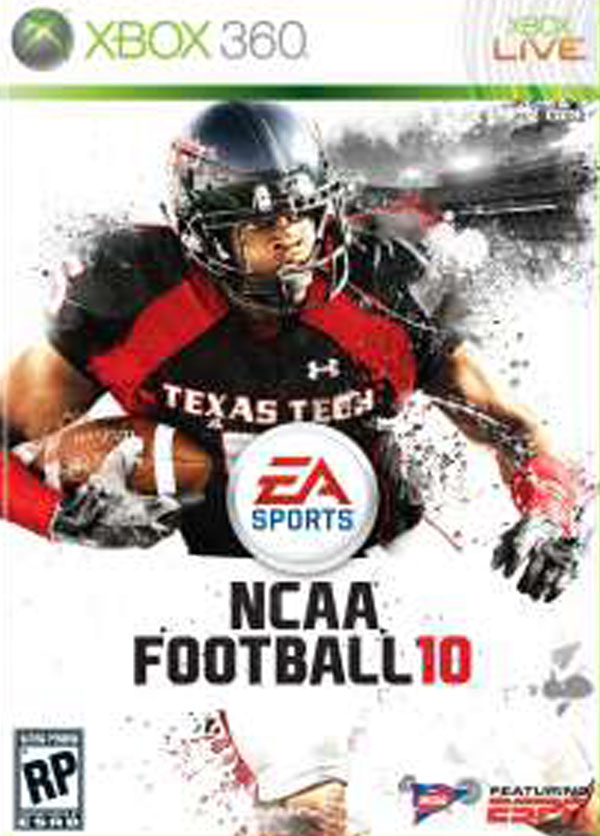 NCAA Football 10 Video Game Back Title by WonderClub