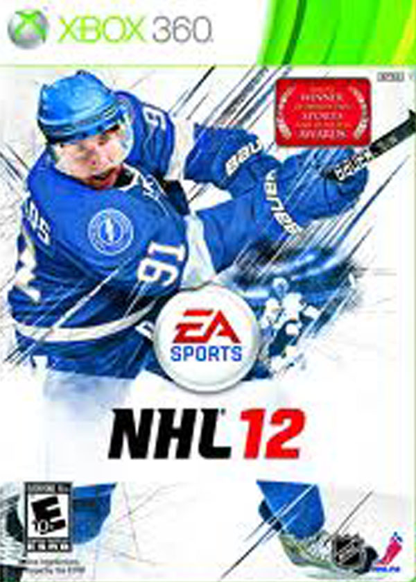 NHL 12 Video Game Back Title by WonderClub