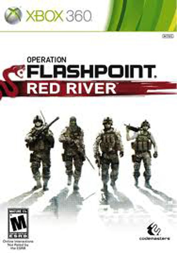 Operation Flashpoint: Red River Video Game Back Title by WonderClub