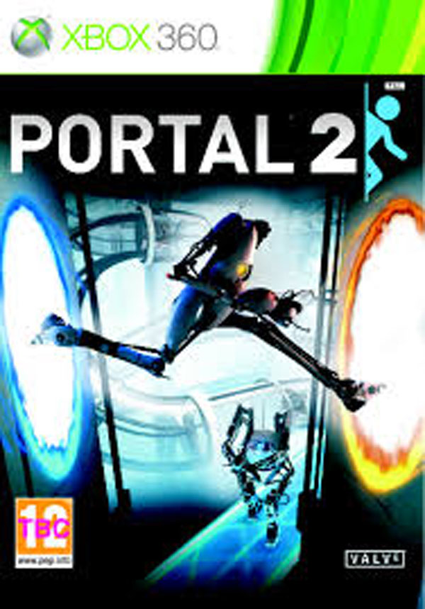 Portal 2 Video Game Back Title by WonderClub