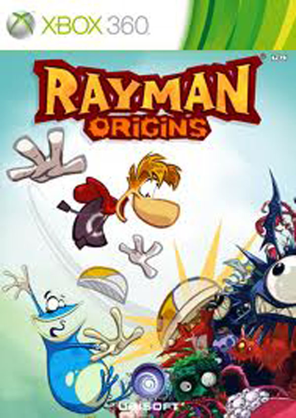 Rayman Origins Video Game Back Title by WonderClub