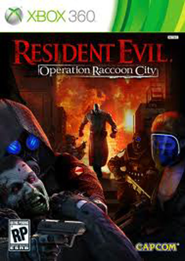 Resident Evil: Operation Raccoon City Video Game Back Title by WonderClub