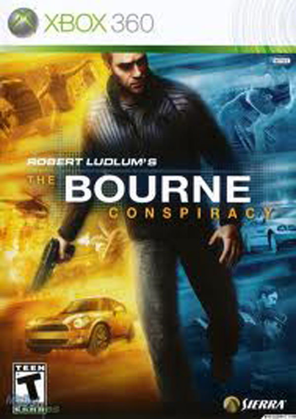 Robert Ludlum's The Bourne Conspiracy Video Game Back Title by WonderClub