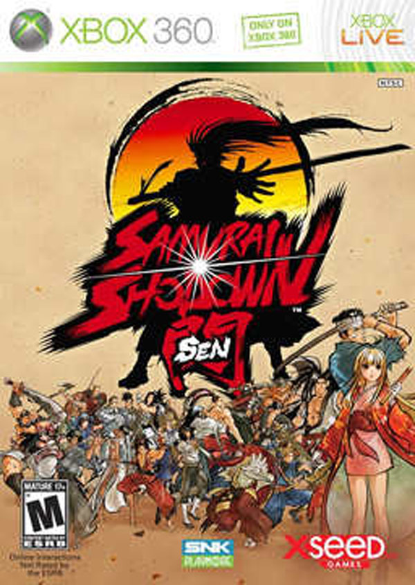 Samurai Shodown: Edge Of Destiny Video Game Back Title by WonderClub