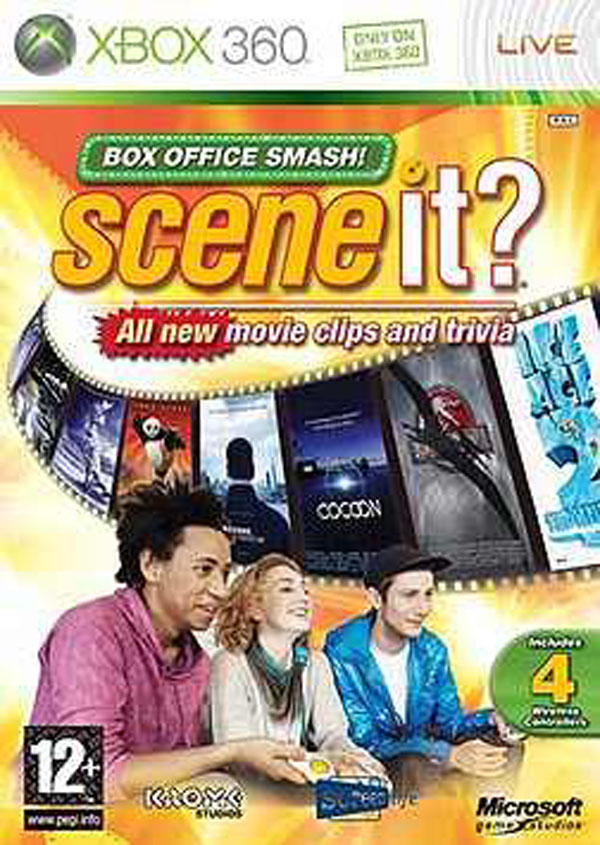 Scene It? Box Office Smash Video Game Back Title by WonderClub