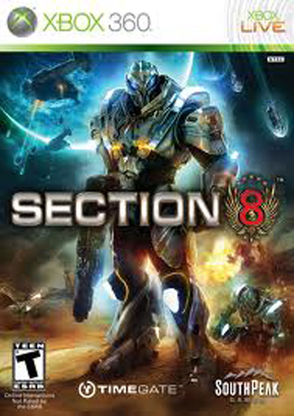 Section 8  Video Game Back Title by WonderClub