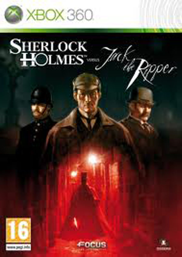 Sherlock Holmes Versus Jack The Ripper Video Game Back Title by WonderClub