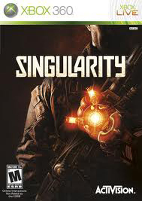 Singularity  Video Game Back Title by WonderClub