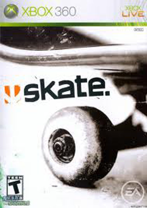 Skate Video Game Back Title by WonderClub