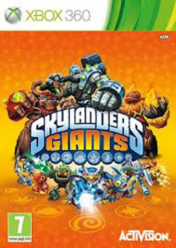 Skylanders: Giants Video Game Back Title by WonderClub