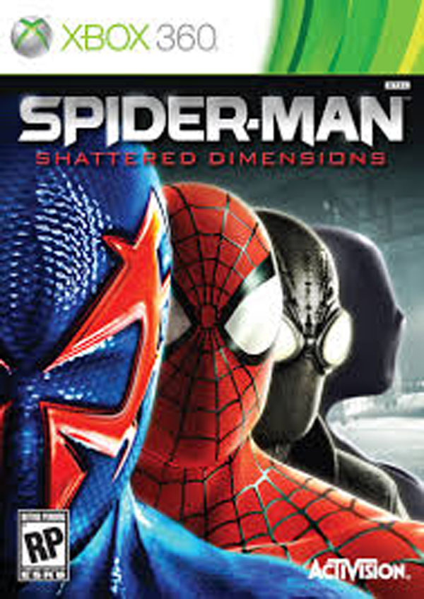 Spider-Man: Shattered Dimensions Video Game Back Title by WonderClub