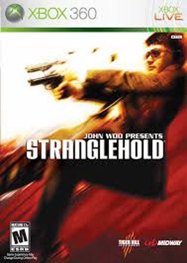 Stranglehold  Video Game Back Title by WonderClub