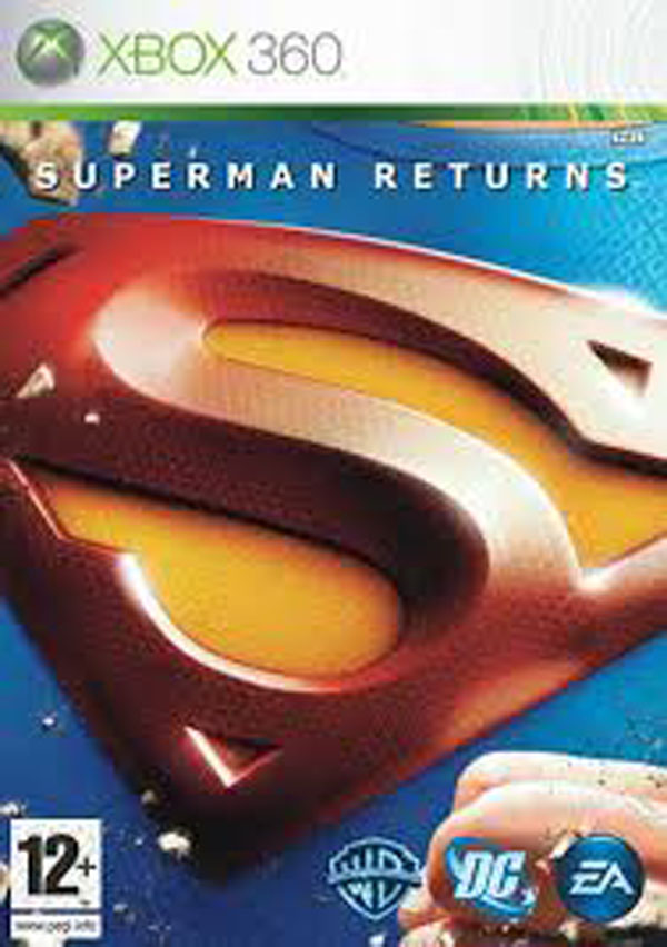 Superman Returns Video Game Back Title by WonderClub
