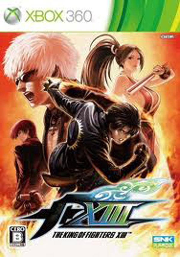 The King Of Fighters XIII Video Game Back Title by WonderClub