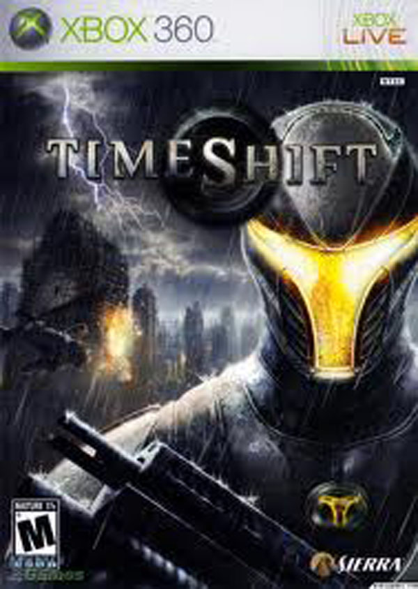 TimeShift Video Game Back Title by WonderClub