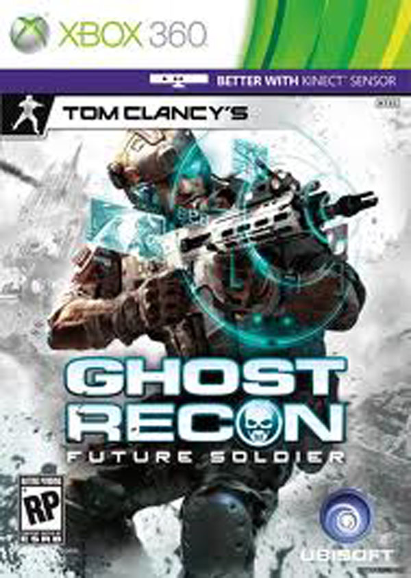 Tom Clancy's Ghost Recon: Future Soldier Video Game Back Title by WonderClub