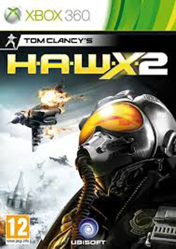 Tom Clancy's H.A.W.X 2 Video Game Back Title by WonderClub
