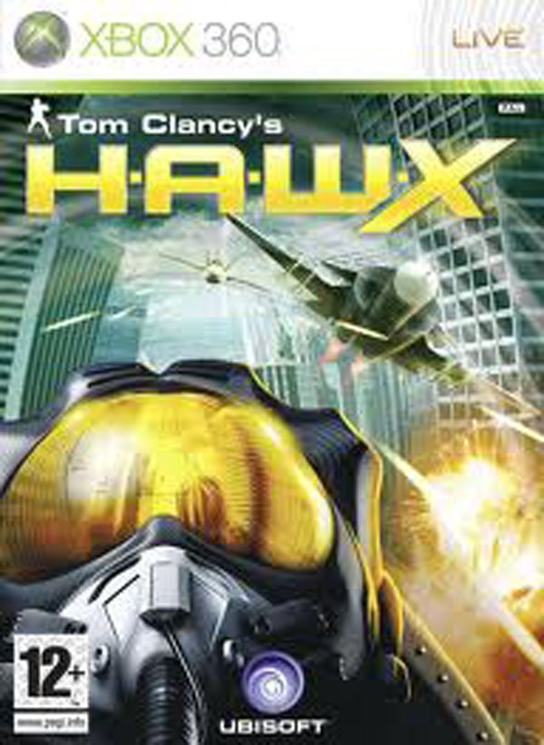 Tom Clancy's H.A.W.X Video Game Back Title by WonderClub