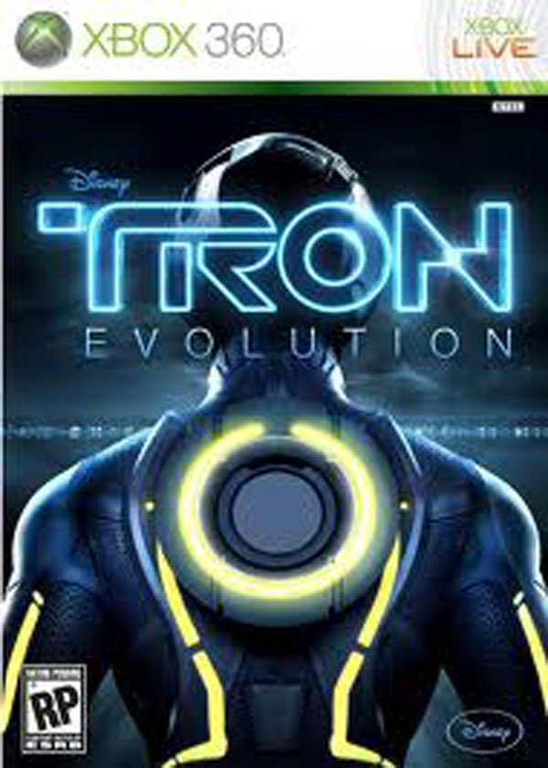 Tron: Evolution Video Game Back Title by WonderClub