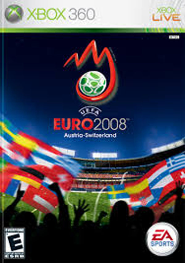 UEFA Euro 2008  Video Game Back Title by WonderClub